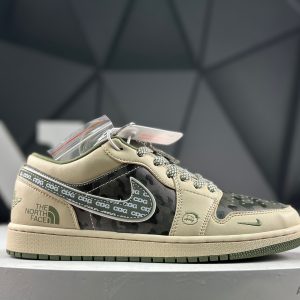 Nike Air Jordan 1 Low Khaki Green QG1-988 Sneakers