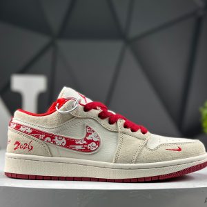Nike Air Jordan 1 Low Year of the Horse Lemon Black White XT6998-118 Sneakers