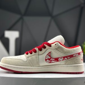 Nike Air Jordan 1 Low Year of the Horse Lemon Black White XT6998-118 Sneakers