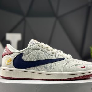 Nike Air Jordan 1 Low x Travis Scott Year of the Horse NH0601-064 Sneakers