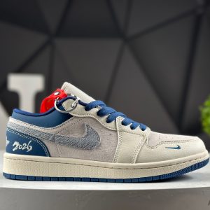 Nike Air Jordan 1 Low Year of the Horse Lemon Black White XT6998-138 Sneakers