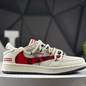 Nike Air Jordan 1 Low x Travis Scott x Fragment Fragment DM6868-109 Sneakers