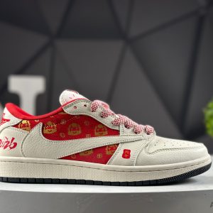 Nike Air Jordan 1 Low x Travis Scott Year of the Horse FC1688-252 Sneakers