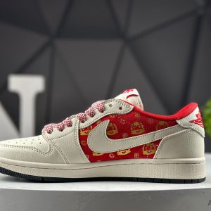 Nike Air Jordan 1 Low x Travis Scott Year of the Horse FC1688-252 Sneakers