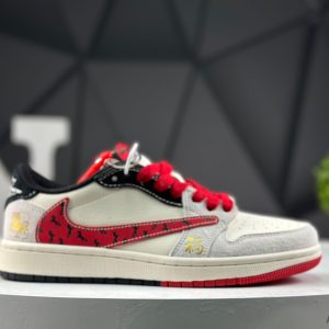 Nike Air Jordan 1 Low x Travis Scott Year of the Horse SD6868-130 Sneakers