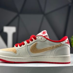 Nike Air Jordan 1 Low x Travis Scott Year of the Horse FC1688-250 Sneakers