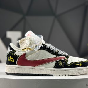 Nike Air Jordan 1 Low x Travis Scott Year of the Horse JW1188-181 Sneakers