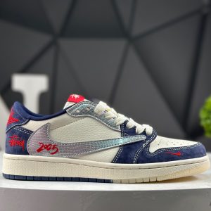 Nike Air Jordan 1 Low x Travis Scott x Fragment Fragment DM6868-104 Sneakers