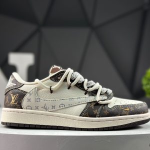 Nike Air Jordan 1 Low x Travis Scott x Fragment Fragment DM6868-104 Sneakers