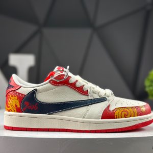 Nike Air Jordan 1 Low x Travis Scott Year of the Horse JY6988-123 Sneakers