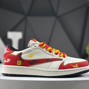 Nike Air Jordan 1 Low x Travis Scott Year of the Horse XA2001-907 Sneakers