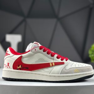 Nike Air Jordan 1 Low x Travis Scott x Fragment Year of the Horse Fragment LX1988-801 Sneakers