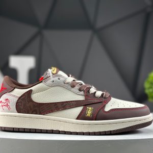 Nike Air Jordan 1 Low x Travis Scott x Fragment Year of the Horse Fragment LX1988-806 Sneakers