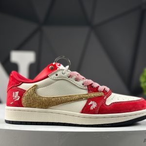 Nike Air Jordan 1 Low x Travis Scott Year of the Horse SD6868-122 Sneakers