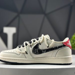 Nike Air Jordan 1 Low x Travis Scott x Fragment Fragment DM6868-108 Sneakers