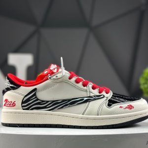 Nike Air Jordan 1 Low x Travis Scott Year of the Horse JJ2508-103 Sneakers