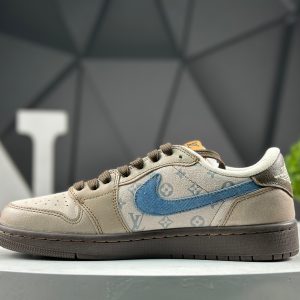 Nike Air Jordan 1 Low x Travis Scott x Fragment Fragment CH6336-022 Sneakers
