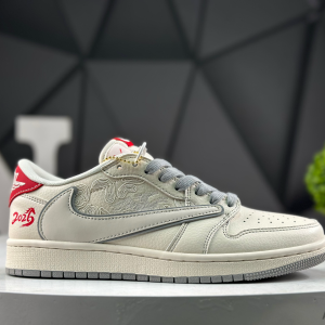 Nike Air Jordan 1 Low x Travis Scott Year of the Horse Reverse Mocha Mocha XT6998-160 Sneakers