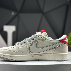 Nike Air Jordan 1 Low x Travis Scott Year of the Horse Reverse Mocha Mocha XT6998-160 Sneakers
