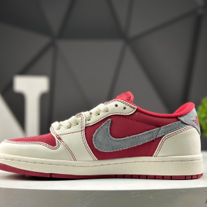 Nike Air Jordan 1 Low x Travis Scott x Fragment Reverse Mocha Mocha Fragment XS2025-082 Sneakers