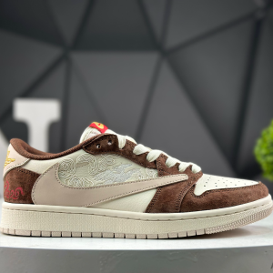 Nike Air Jordan 1 Low x Travis Scott Year of the Horse SD6868-141 Sneakers