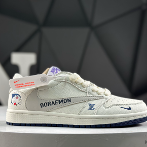 Nike Air Jordan 1 Low x Travis Scott White Red DZ2688-004 Sneakers