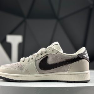 Nike Air Jordan 1 Low x Travis Scott x Fragment Reverse Mocha Mocha Fragment LX1988-100 Sneakers