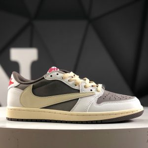 Nike Air Jordan 1 Low x Travis Scott Reverse Mocha Sneakers