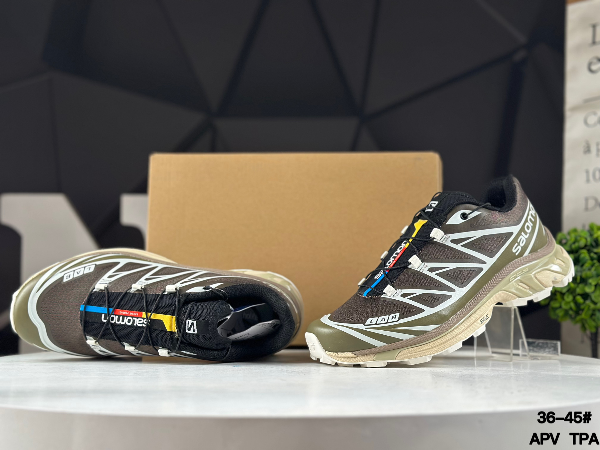 Salomon XT-6 Trail Running Shoes 473058 - Image 9