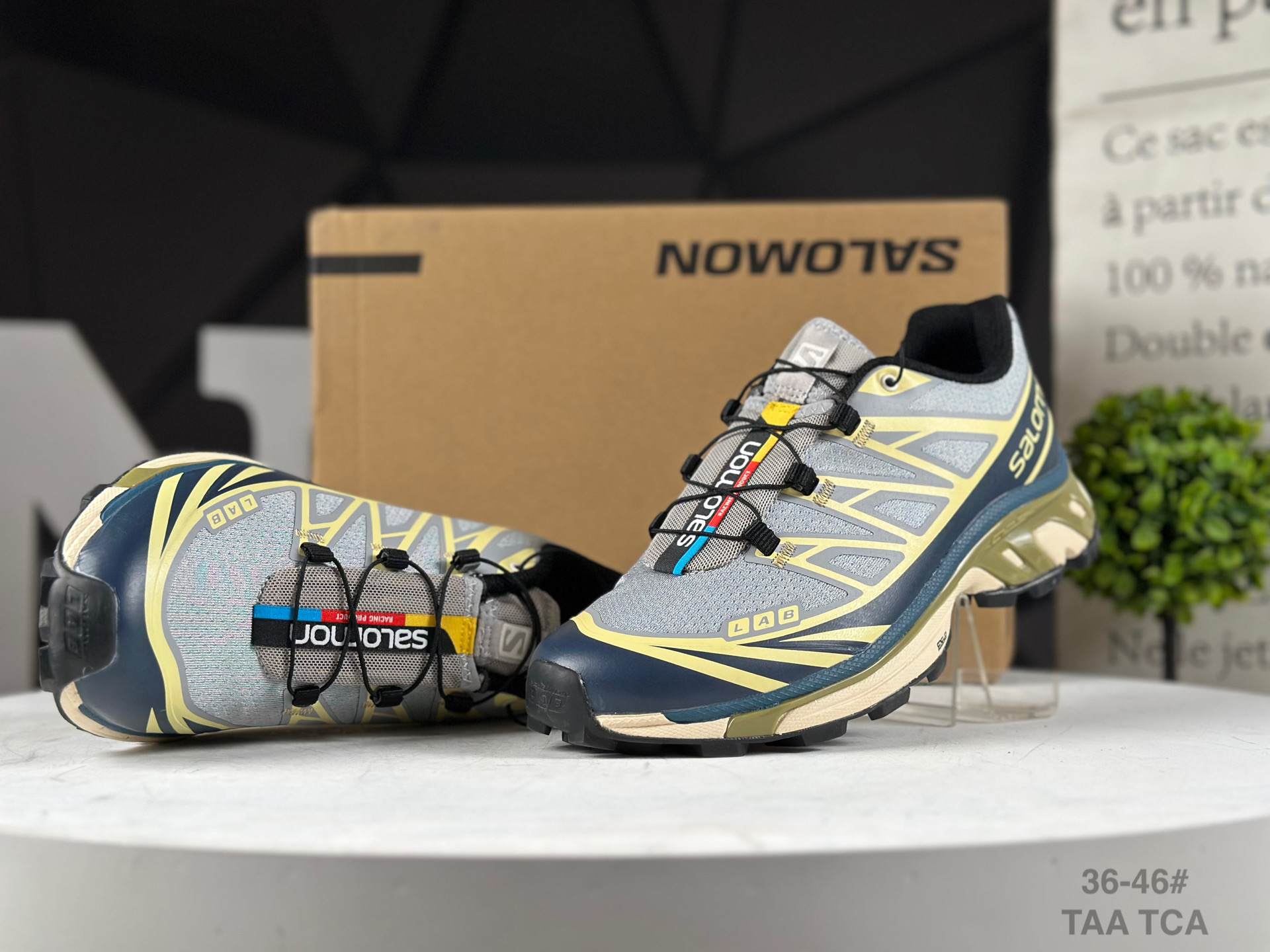 Salomon XT-6 Trail Running Shoes 474506-28-VO-TAA - Image 9
