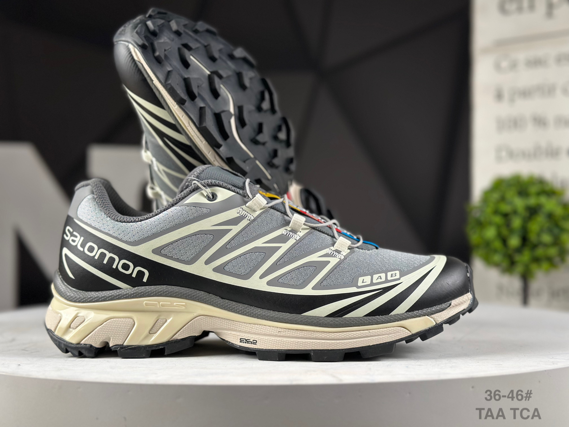 Salomon XT-6 Trail Running Shoes 410866-28-VO-TAA - Image 6