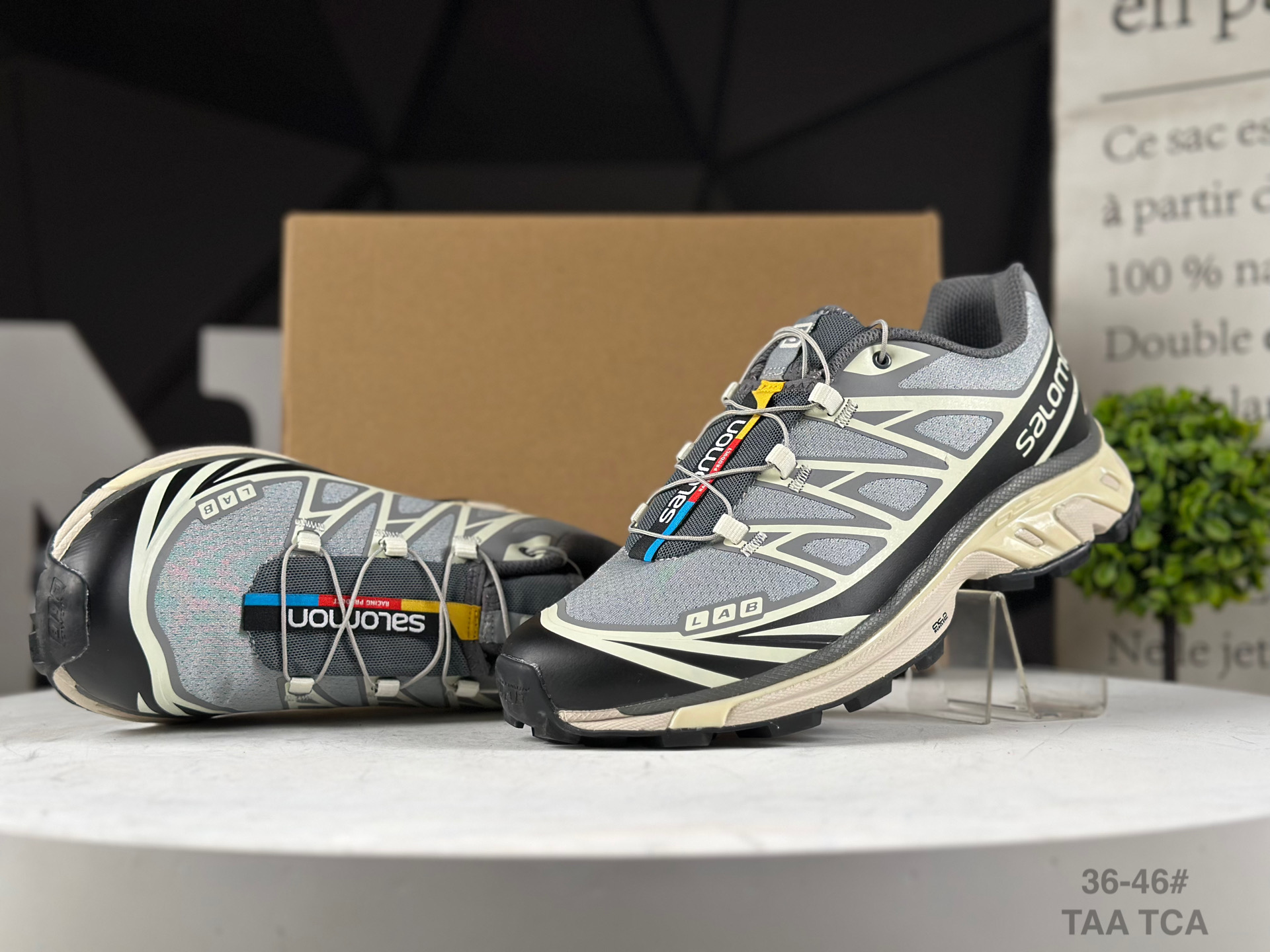 Salomon XT-6 Trail Running Shoes 410866-28-VO-TAA - Image 9