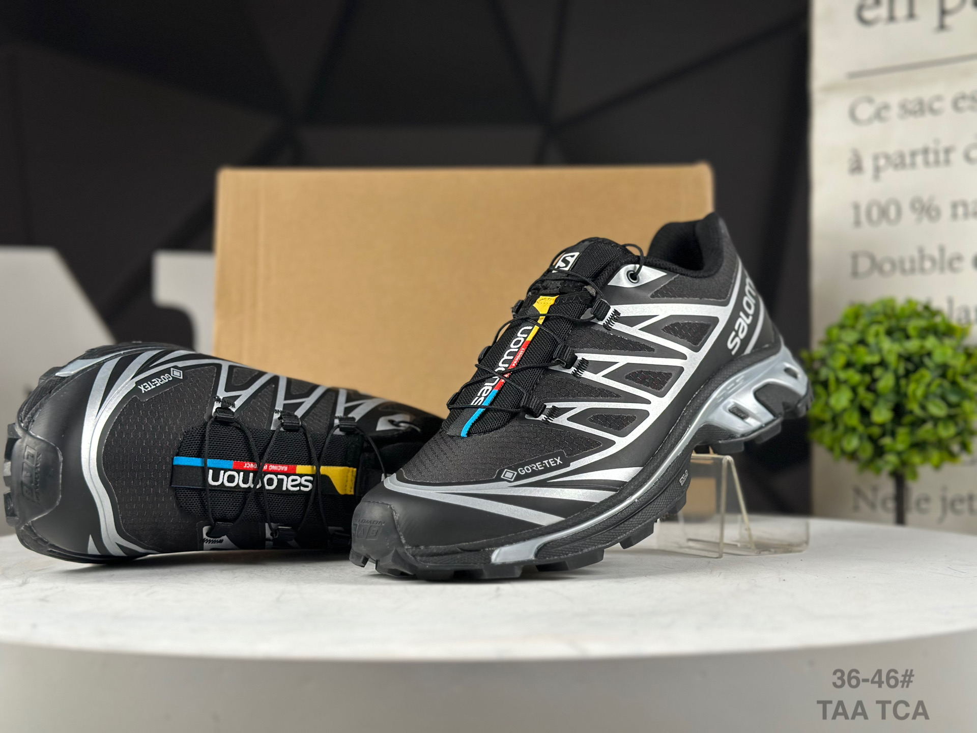 Salomon XT-6 Trail Running Shoes 417169-26-VO-TAA - Image 9