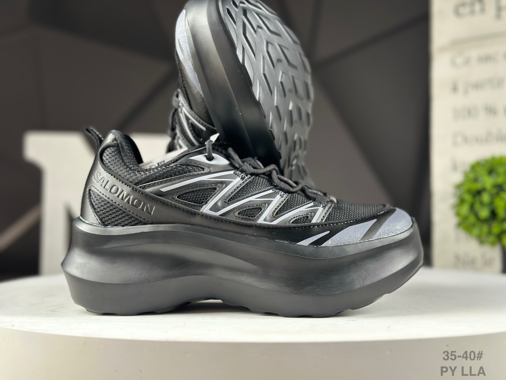 Salomon CDG x Salomon XT-6 Platform Sneakers 477748-PY - Image 6