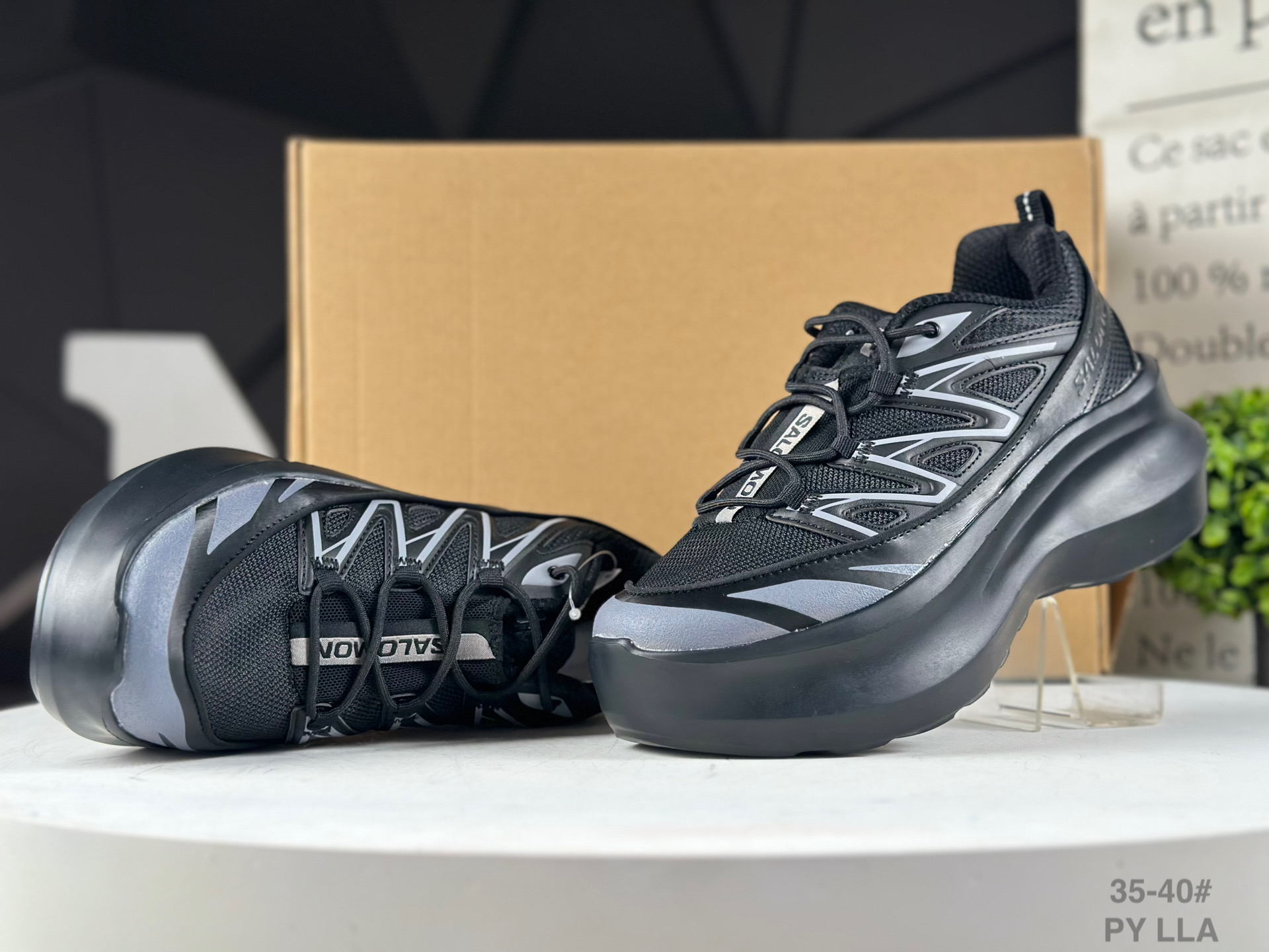 Salomon CDG x Salomon XT-6 Platform Sneakers 477748-PY - Image 9