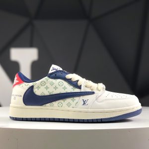 Nike Air Jordan 1 Low x Travis Scott Bape Fragment Sneakers