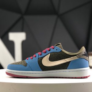 Nike Air Jordan 1 Low x Travis Scott Fragment Black Wukong CH6336-015 Sneakers