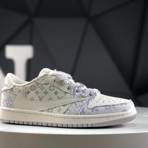 Nike Air Jordan 1 Low x Travis Scott Fragment SJ2068-007 Sneakers