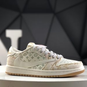 Nike Air Jordan 1 Low x Travis Scott Fragment SJ2068-009 Sneakers