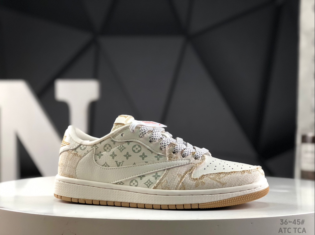 Nike Air Jordan 1 Low x Travis Scott Fragment SJ2068-009 Sneakers