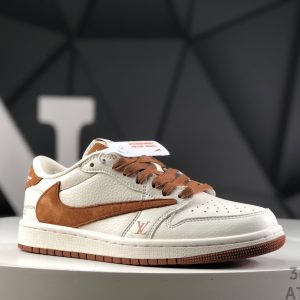 Nike Air Jordan 1 Low x Travis Scott Fragment LX1988-300 Sneakers