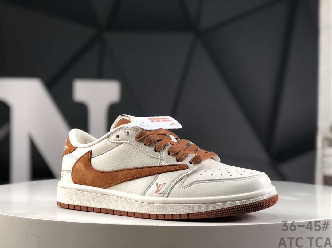 Nike Air Jordan 1 Low x Travis Scott Fragment LX1988-300 Sneakers