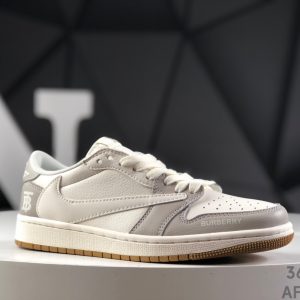 Nike Air Jordan 1 Low x Travis Scott Fragment Reverse Mocha QY0966-119 Sneakers