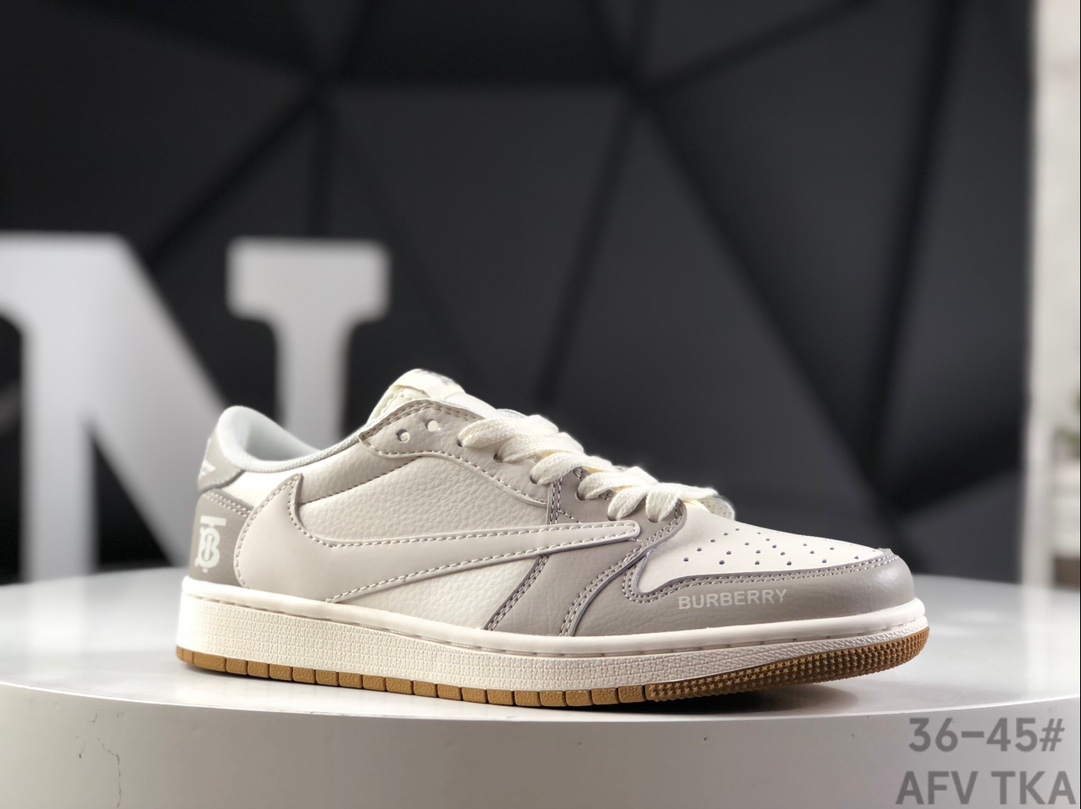 Nike Air Jordan 1 Low x Travis Scott Fragment Reverse Mocha QY0966-119 Sneakers