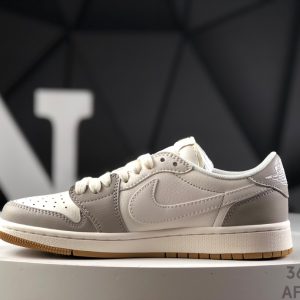 Nike Air Jordan 1 Low x Travis Scott Fragment Reverse Mocha QY0966-119 Sneakers