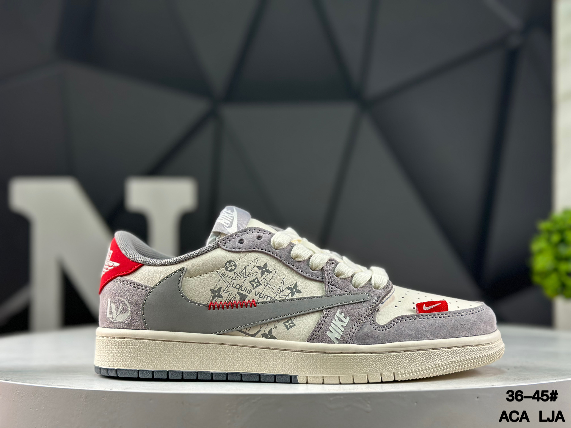 Nike Air Jordan 1 Low x Travis Scott Fragment CW6688-119 Sneakers