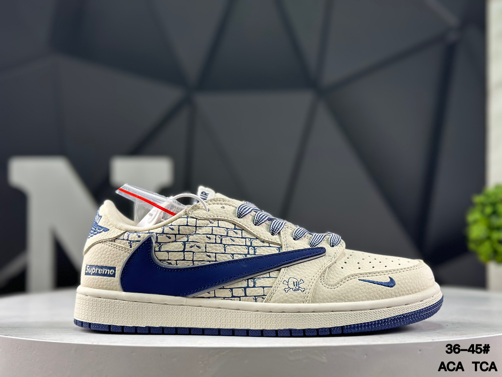 Nike Air Jordan 1 Low x Travis Scott Fragment LD2028-067 Sneakers