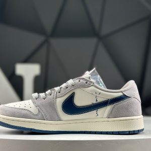 Nike Air Jordan 1 Low x Travis Scott Fragment LD2028-076 Sneakers