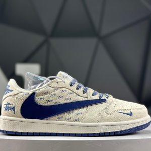 Nike Air Jordan 1 Low x Travis Scott Fragment LD2028-065 Sneakers