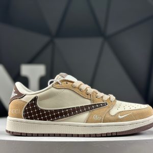 Nike Air Jordan 1 Low x Travis Scott Fragment LD2028-075 Sneakers